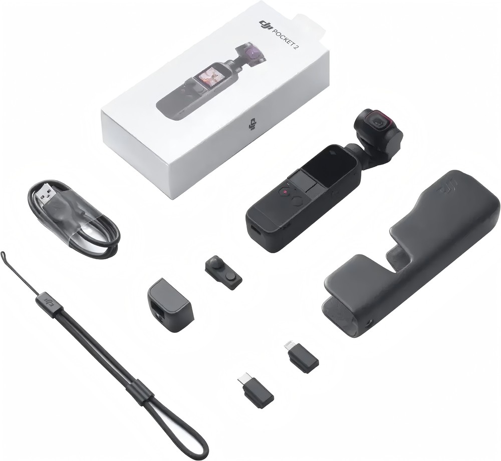DJI Osmo Pocket 2 Handheld Gimbal Stabilizer Camera