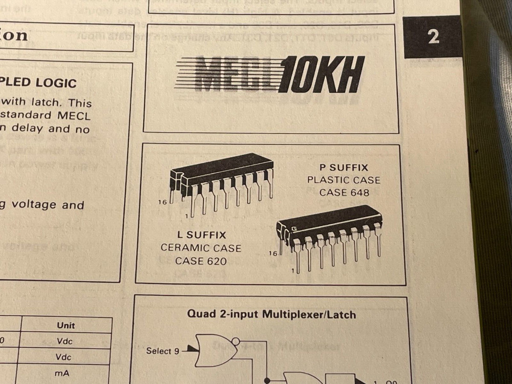Motorola MECL Data Book 1982 DL122
