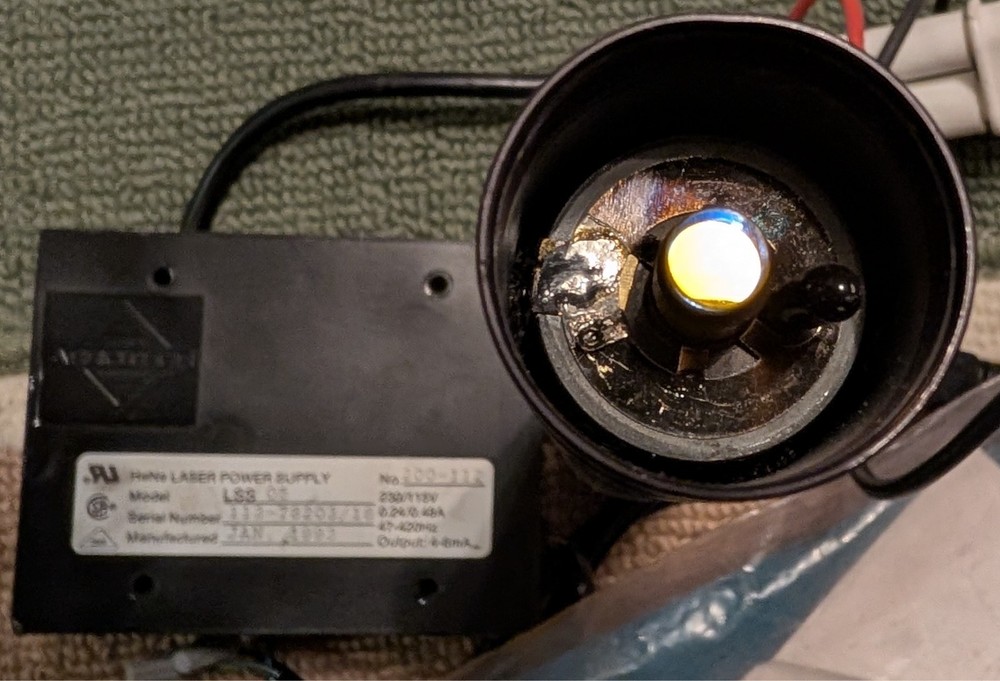 Aero Tech HeNe Laser Power Supply & Electronics Optical model OEM05P/40