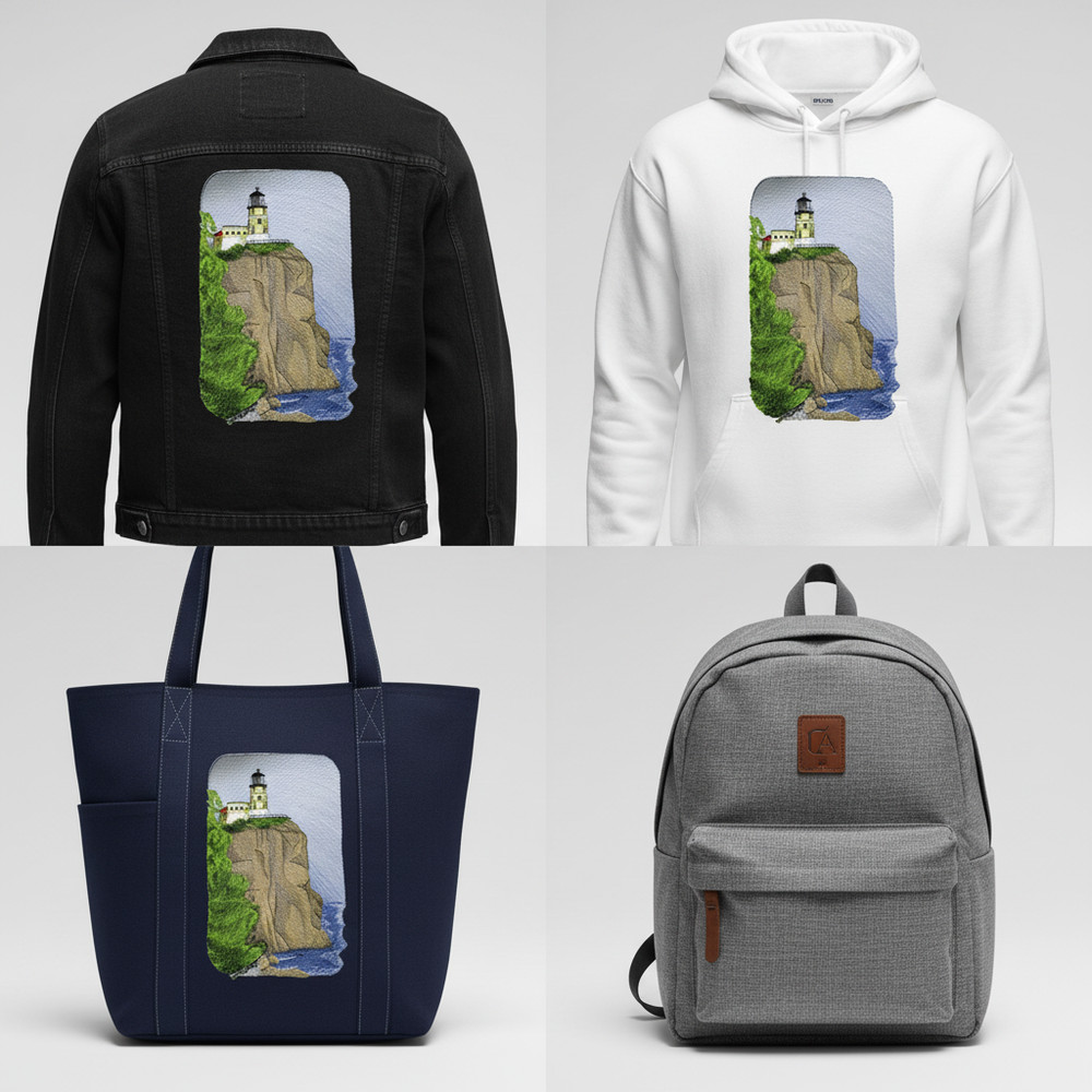 Split Rock Lighthouse Patch | Made in USA