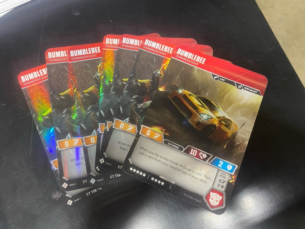 Transformers TCG Wave 1 Bumblebee Courageous Scout CT T08