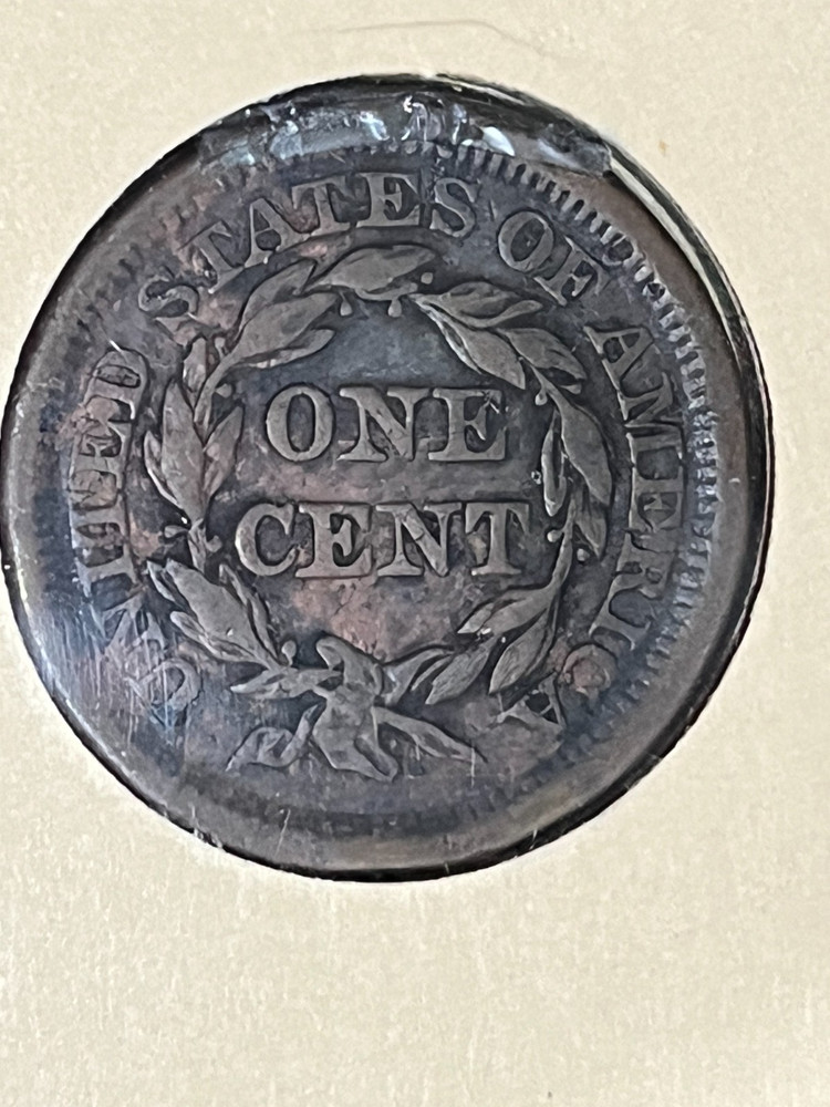 1853 Large Cent