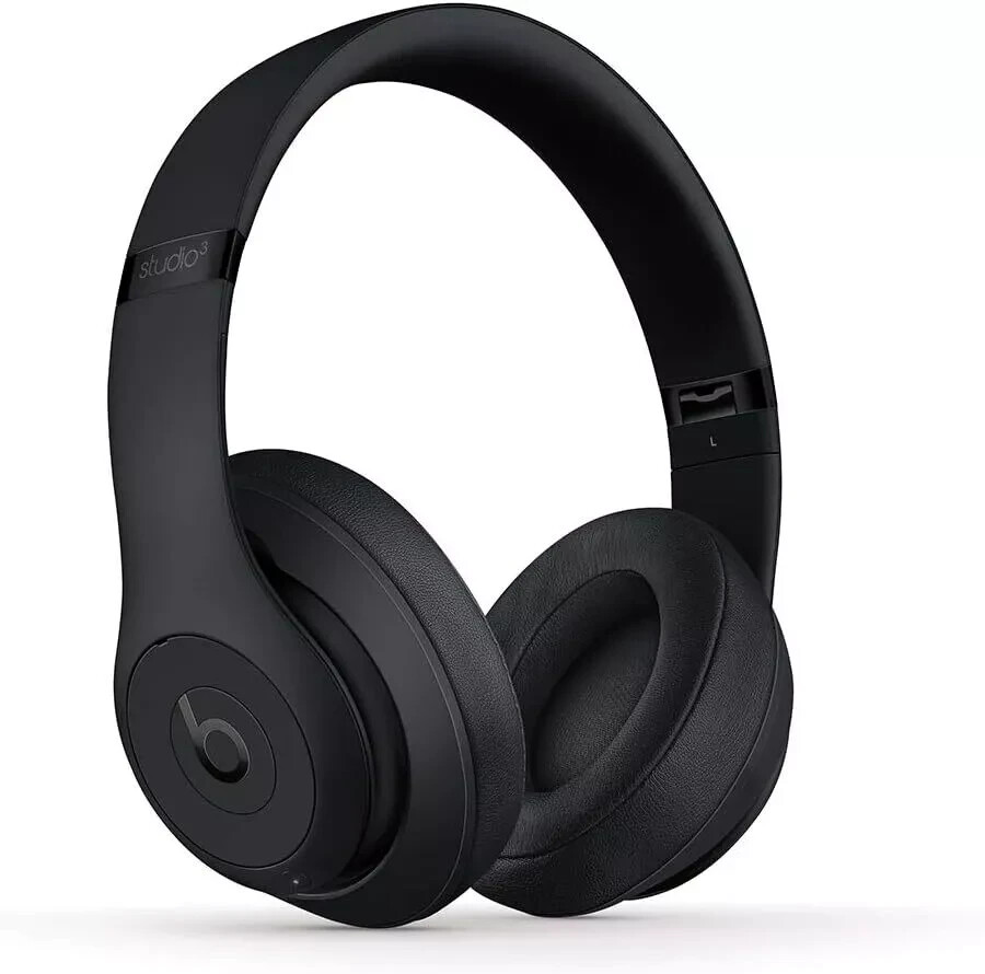 Beats Studio3 🎧 Wireless Noise Cancelling Over-Ear Headphones -Black - Open Box