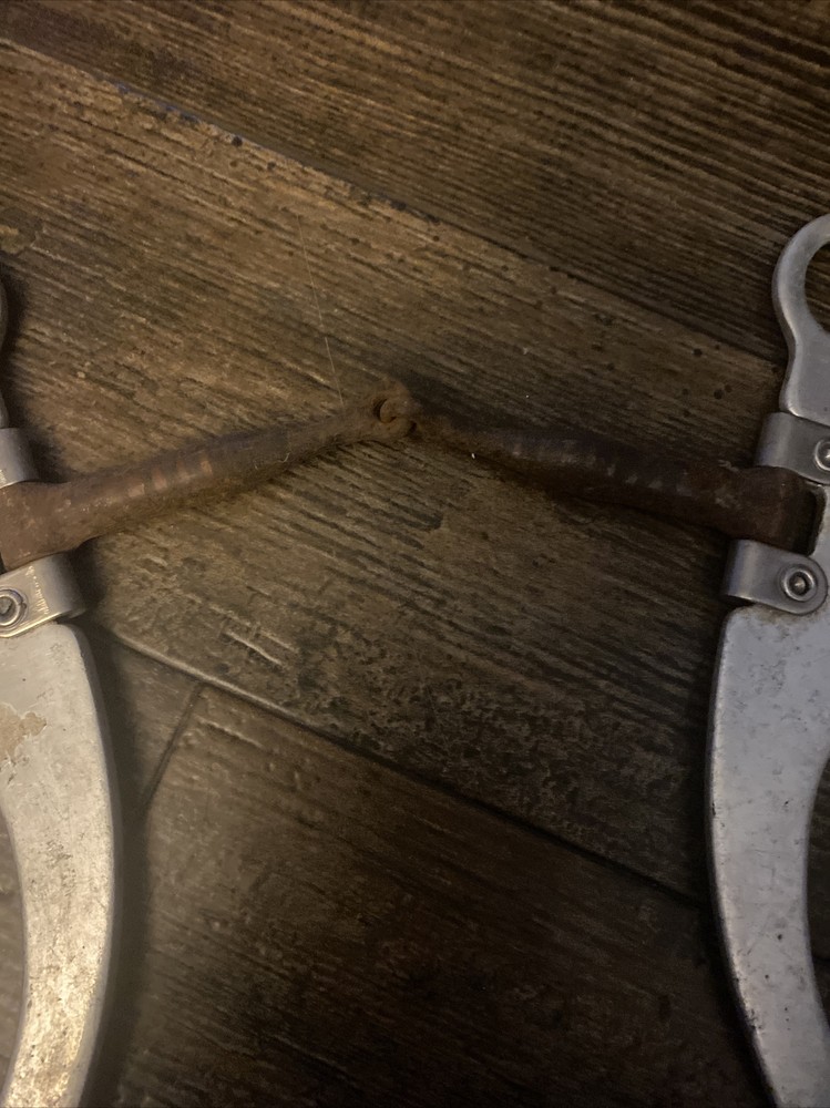 Fancy Engraved Aluminum Snaffle Bit Master Horse Bit Vintage