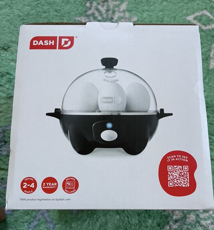 Dash 3-in-1 Everyday 7-Egg Cooker with Omelet Maker and Poaching
