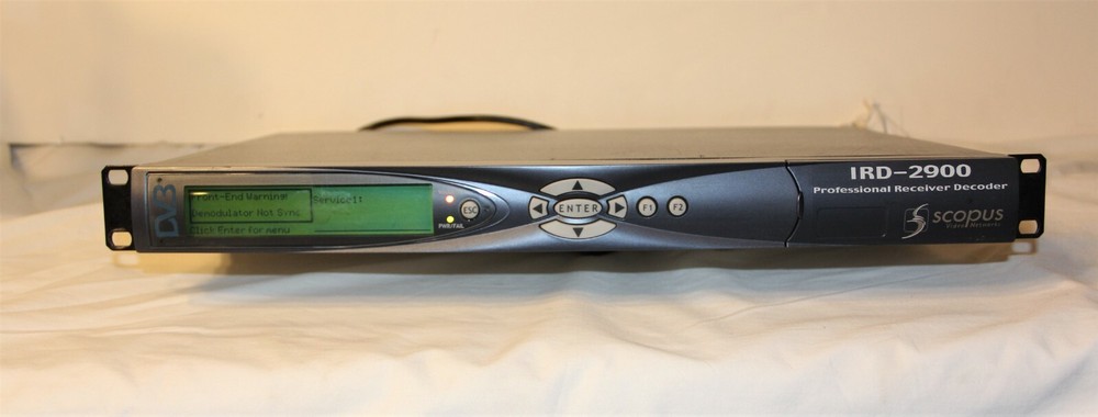 IRD-2961 Professional MPEG-2DVB & ATSC Integrated Receiver Decoder