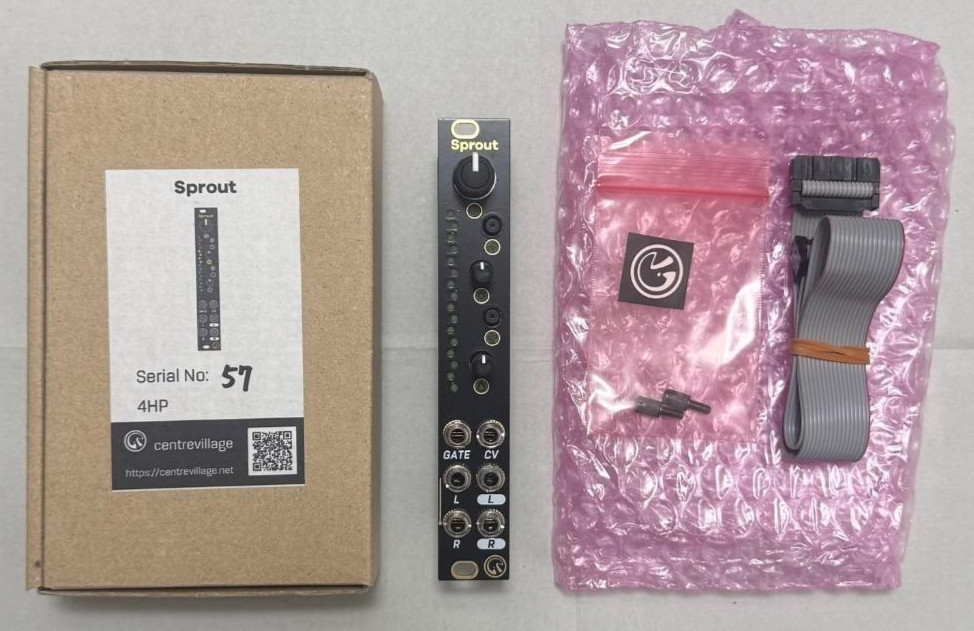 Centrevillage Sprout Eurorack Modular Synth Module Tested from japan