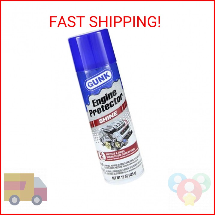 Engine Shine Protector and Detailer Spray, 15 Oz