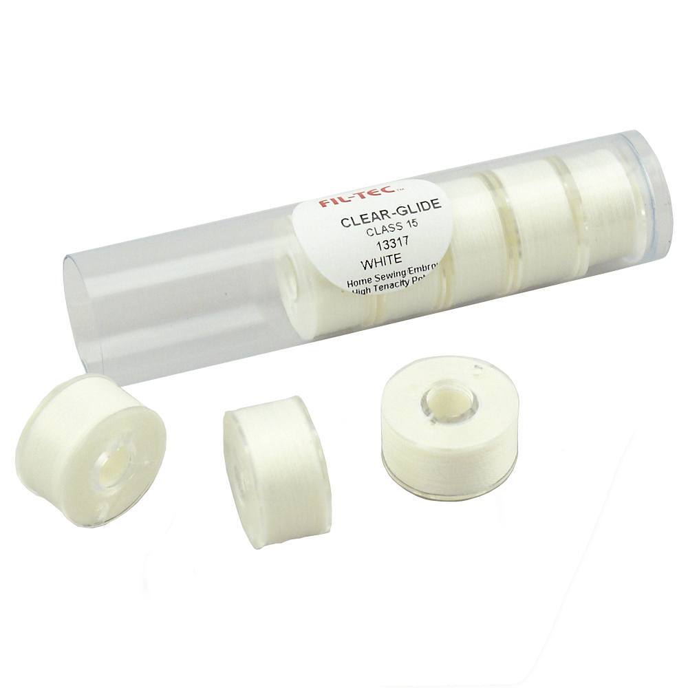 Fil-Tec Clear-Glide, Class 15 Prewound Bobbins