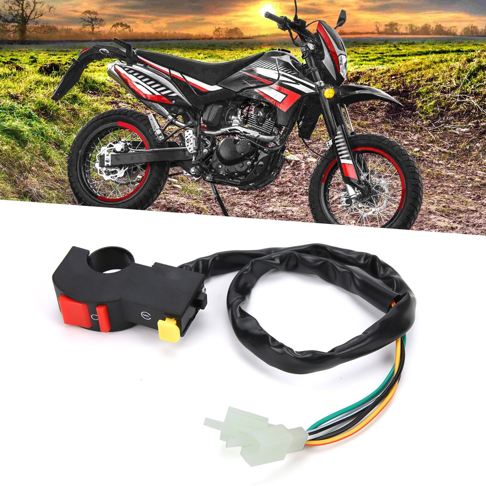✈Motorcycle Kill Stop Button Switch Handlebar Ignition On Off Starter Fit For