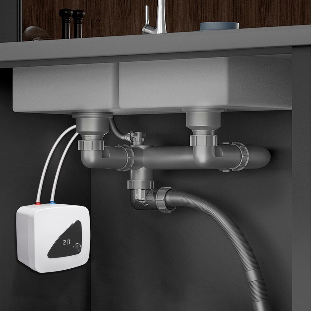 1500W 15L Electric Instant Hot Water Heater Under Sink Mini Small Water Tank