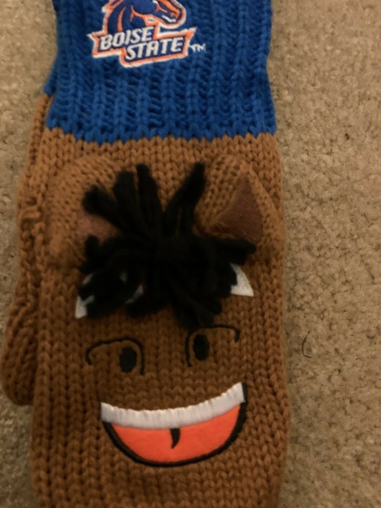 Zoozatz Boise State Broncos Texting Mittens