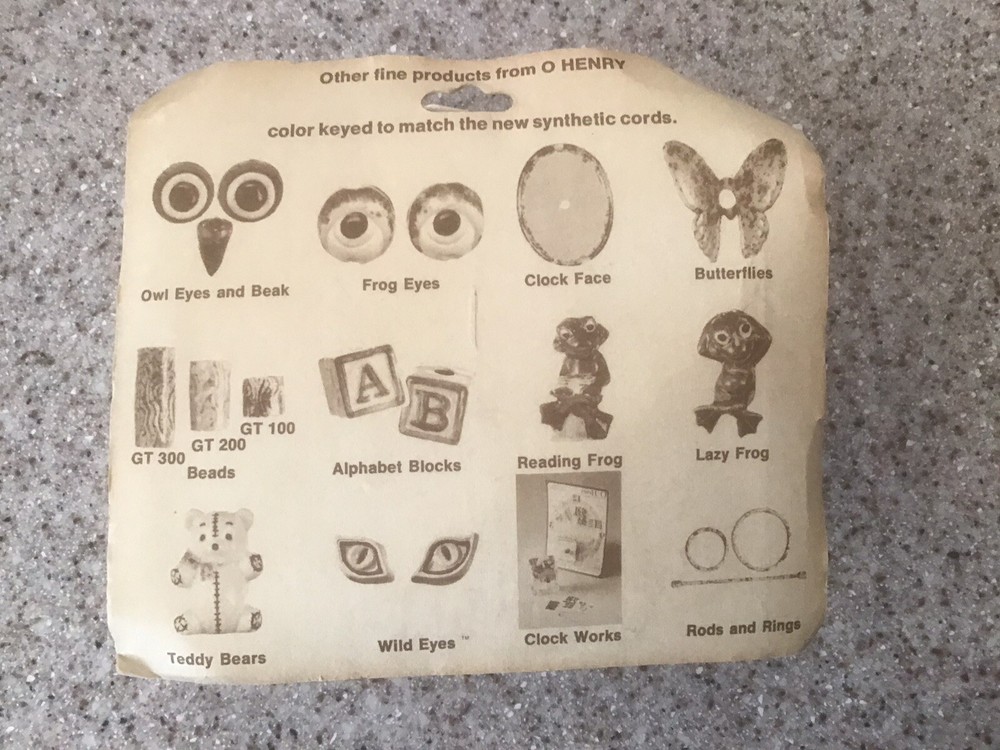 Vintage Ceramic Macrame Block Beads - JOY - RED Christmas #C1