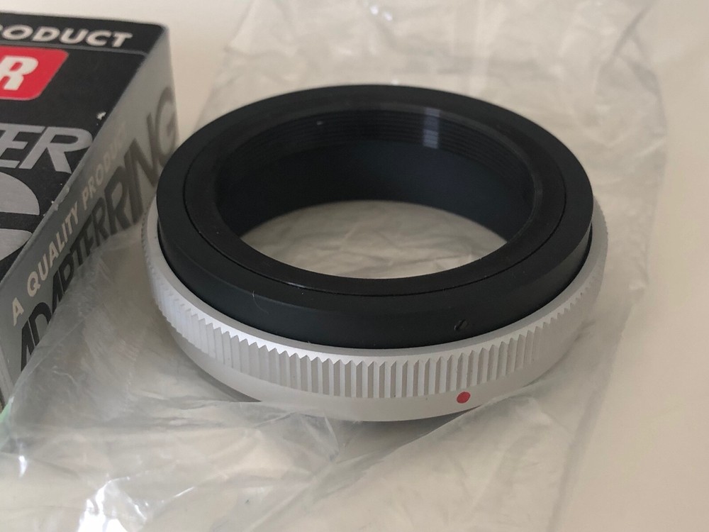Vintage VEMAR Adapter Ring For Canon Camera Mount CF Mint In Box