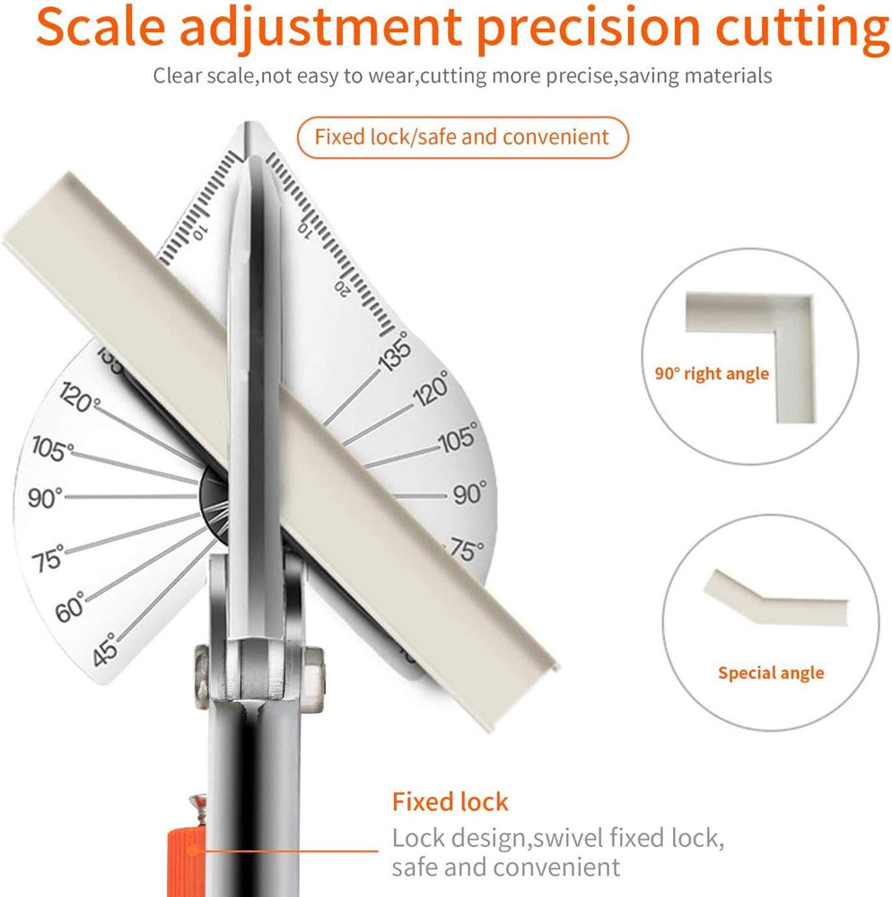 SK5 Steel Angle Shears Replacement Blade, Multifunctional Angle Scissors, 3pc...