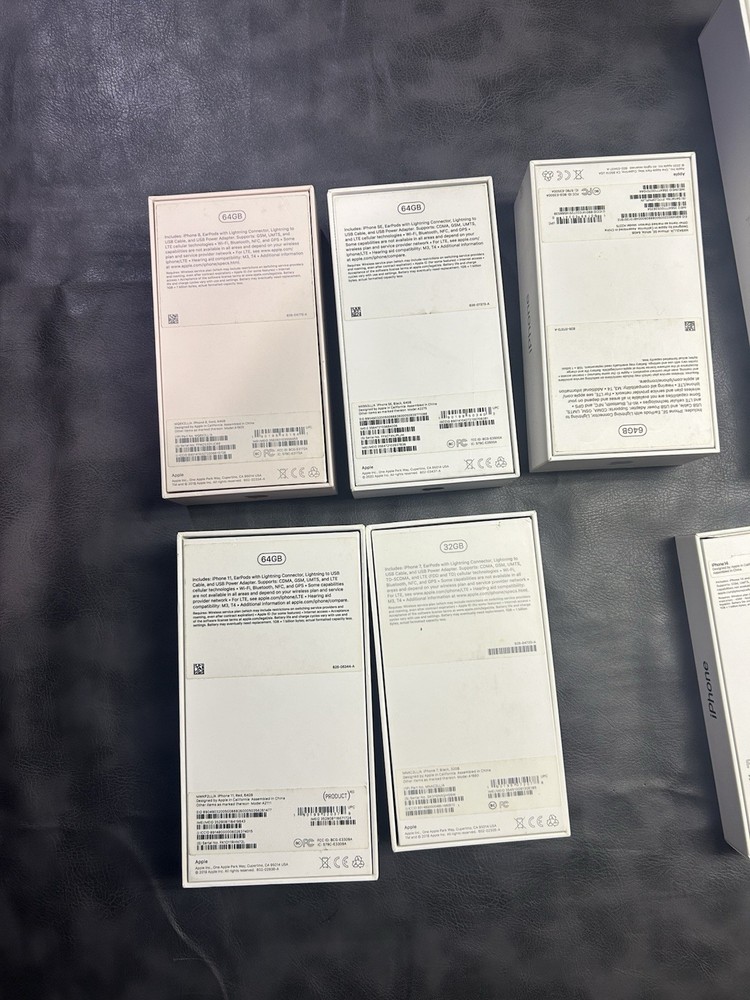 Apple iPhone iPad Boxes only Miscellaneous See Pics