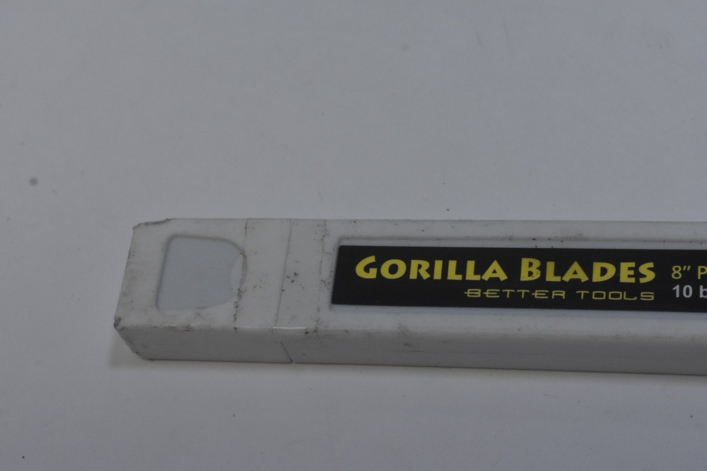 Better Tools Gorilla Blades 8" Premium Scraper Blades 10 Pack Set 20107