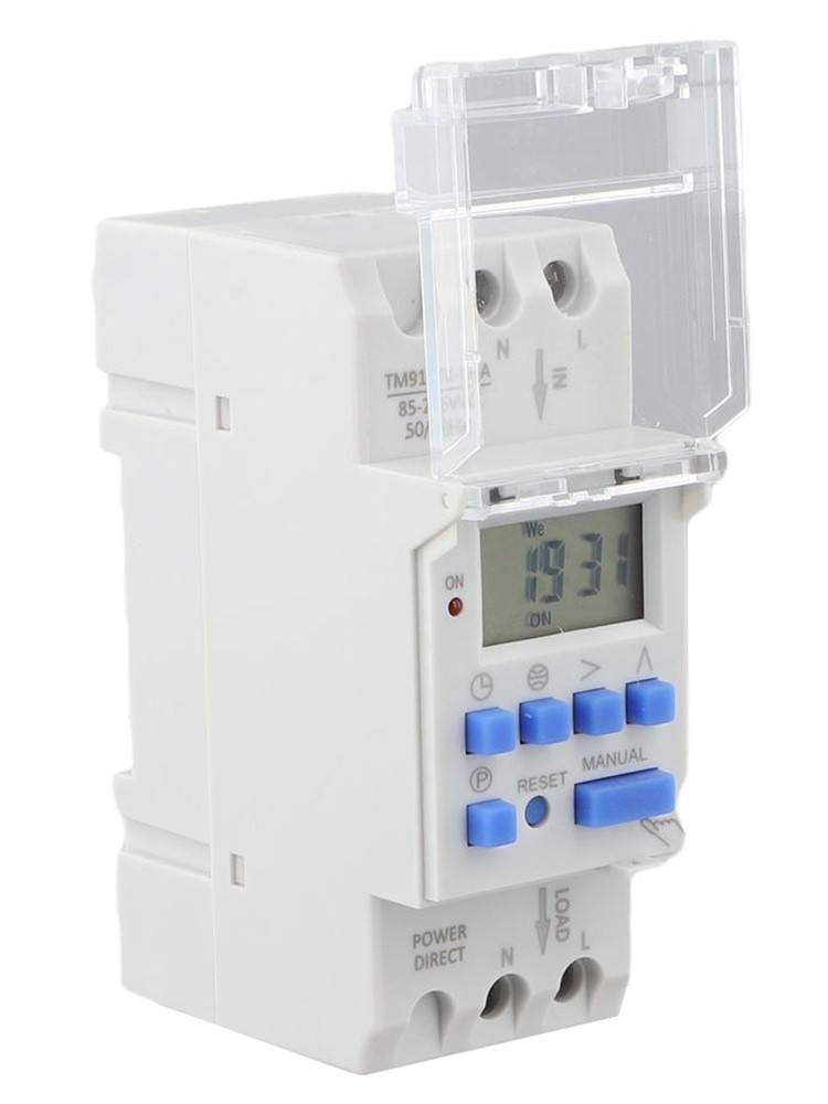 Auto Sunrise Sunset Timer Switch TM919TK with Latitude Longitude Settings