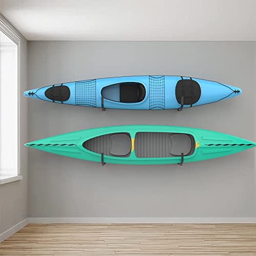 Wall Mount Kayak Storage Rack 2 Pairs for Kayak