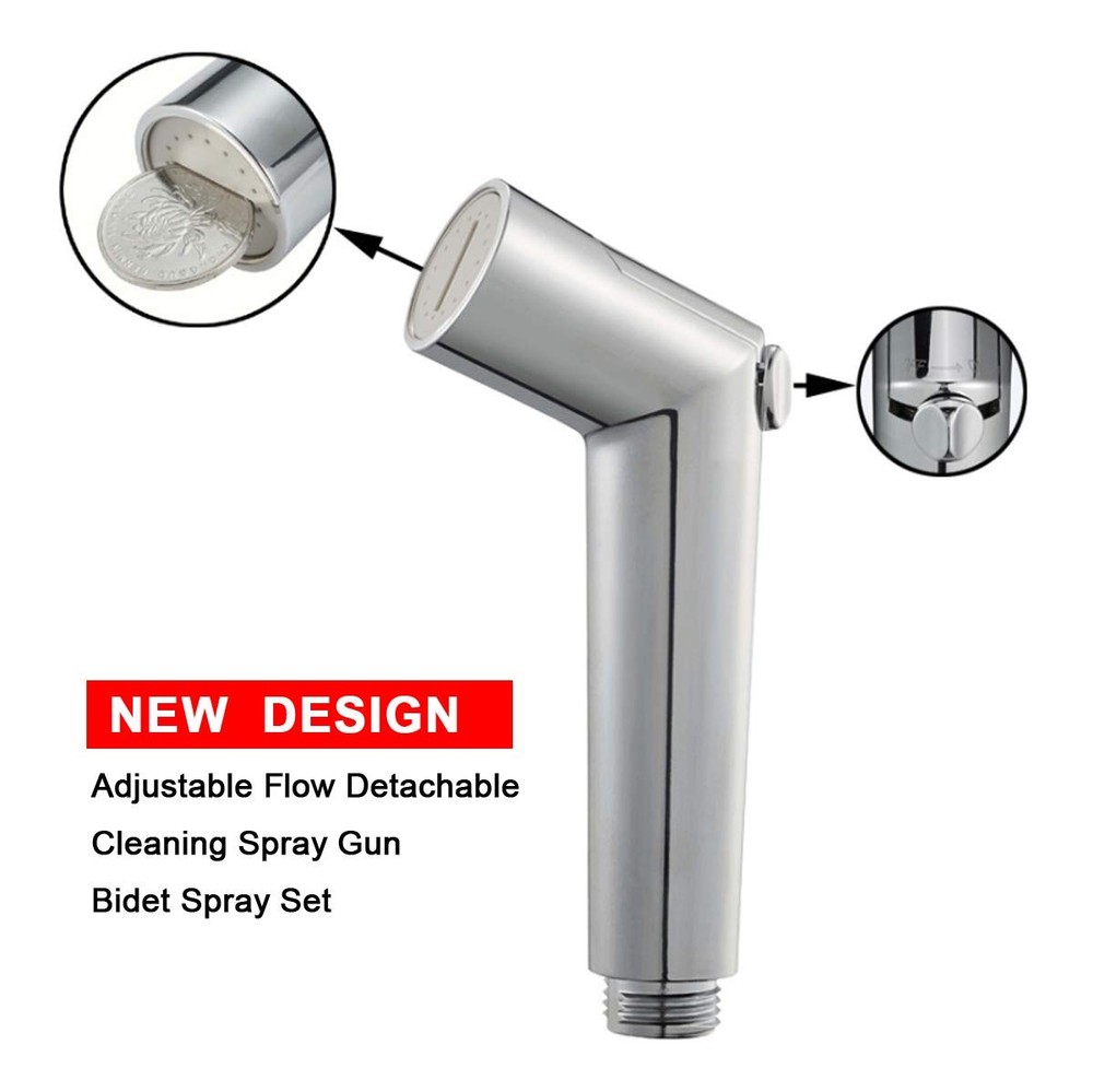 SUMERAIN Pet Shower Sprayer, Dog Attachment with Solid Brass Chrome