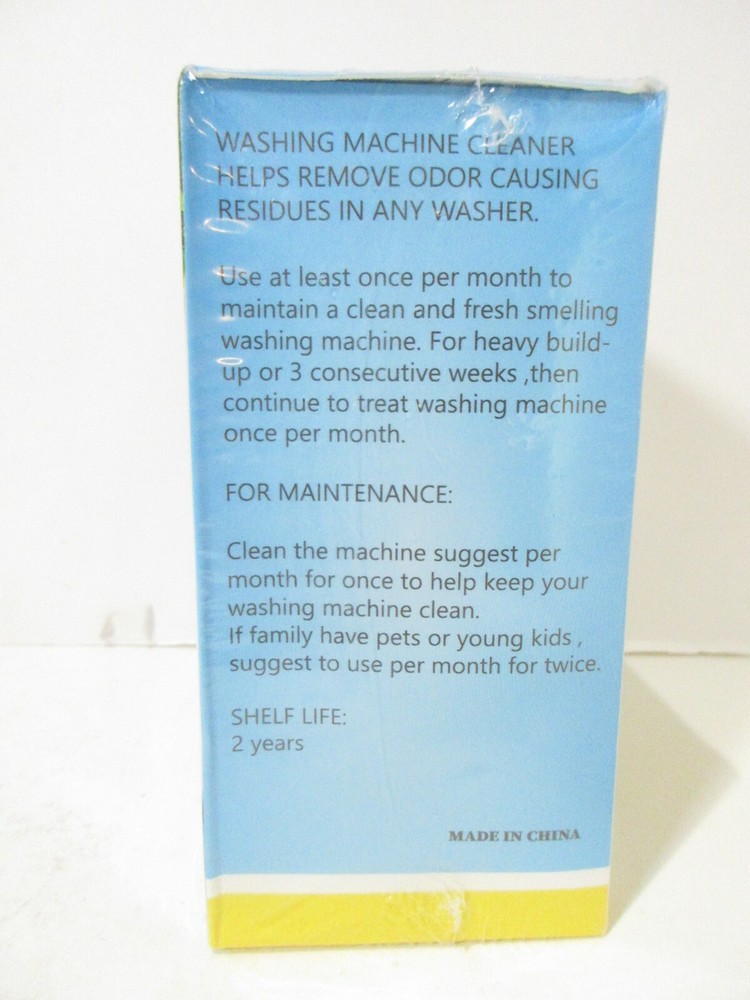 Washing Machine Cleaner Tablets White 32 Count FREE SHIPPING