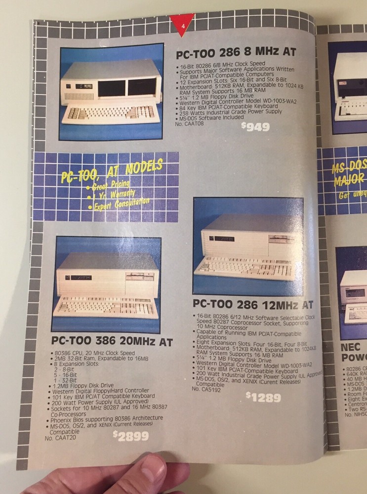 Vintage CMO Microcomputer Peripheral Catalog