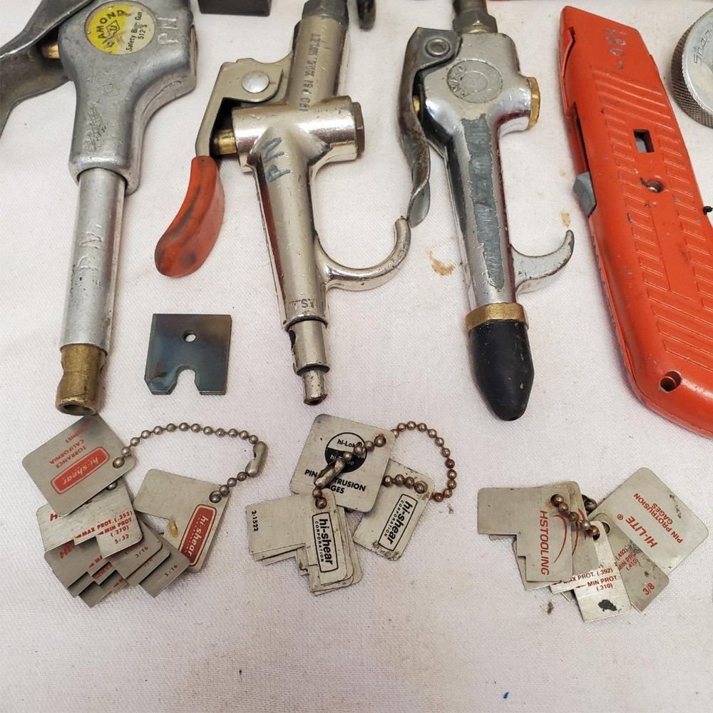 Misc. Lot of Compressed Air, Hook Tools