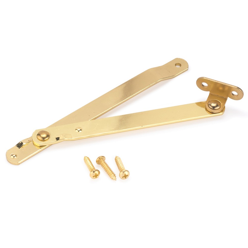 Stanley Folding Support RH Brass Finish