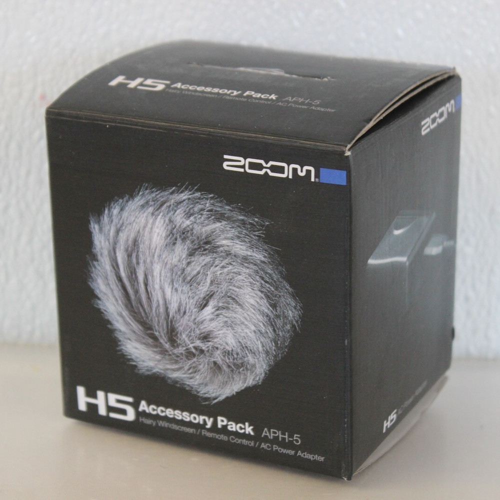 Zoom H5 Accessory Pack APH-5 | Windscreen, Remote, AC Adapter