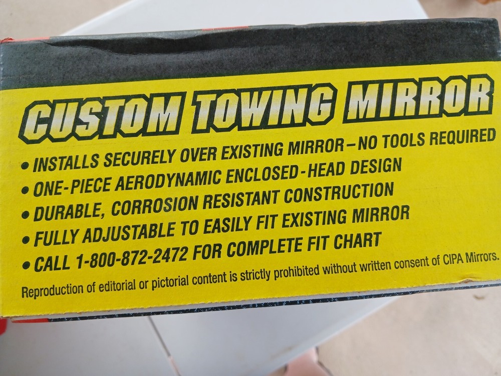 10702 Cipa Passenger Custom Towing Mirror Dodge Ram Trucks