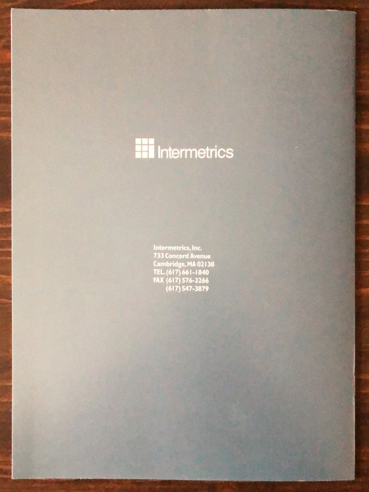1990 Intermetrics Annual Report
