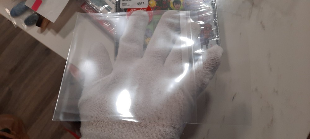 50pcs Thick Plastic Resealable Sleeves for CD cases - - side loading
