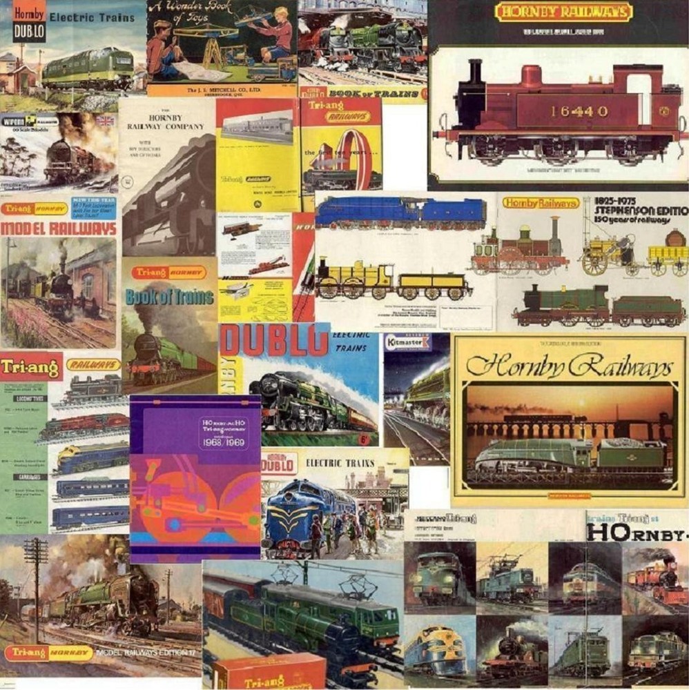 DVD-ROM with over 190 Hornby Meccano Dinky Triangle train documents aa