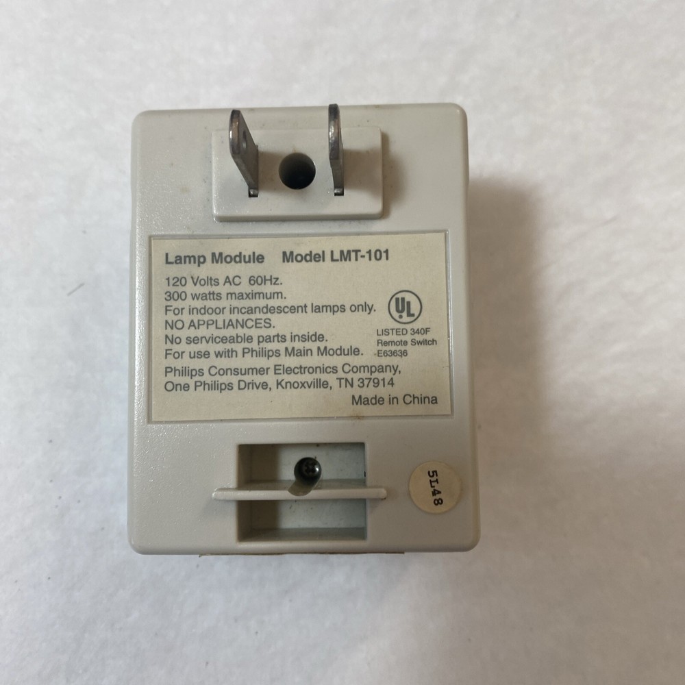 X10 Magnavox Home Security System LMT101MS Lamp Unit Module Tested & Works