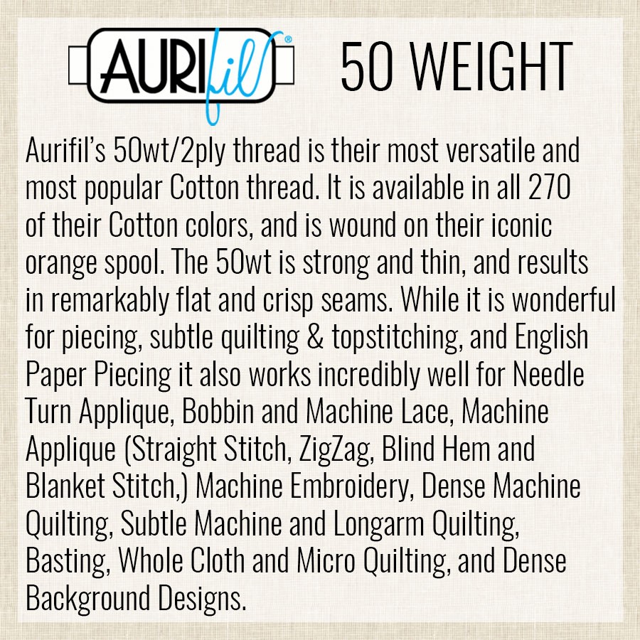 Emerald 2865 | 50wt Small Spool 200M / 220Y | Aurifil