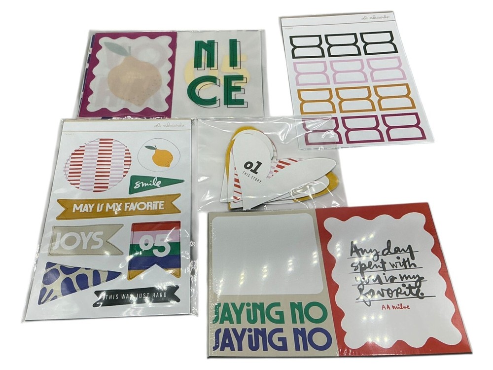Ali Edwards Stories By The Month Scrapbook Kit