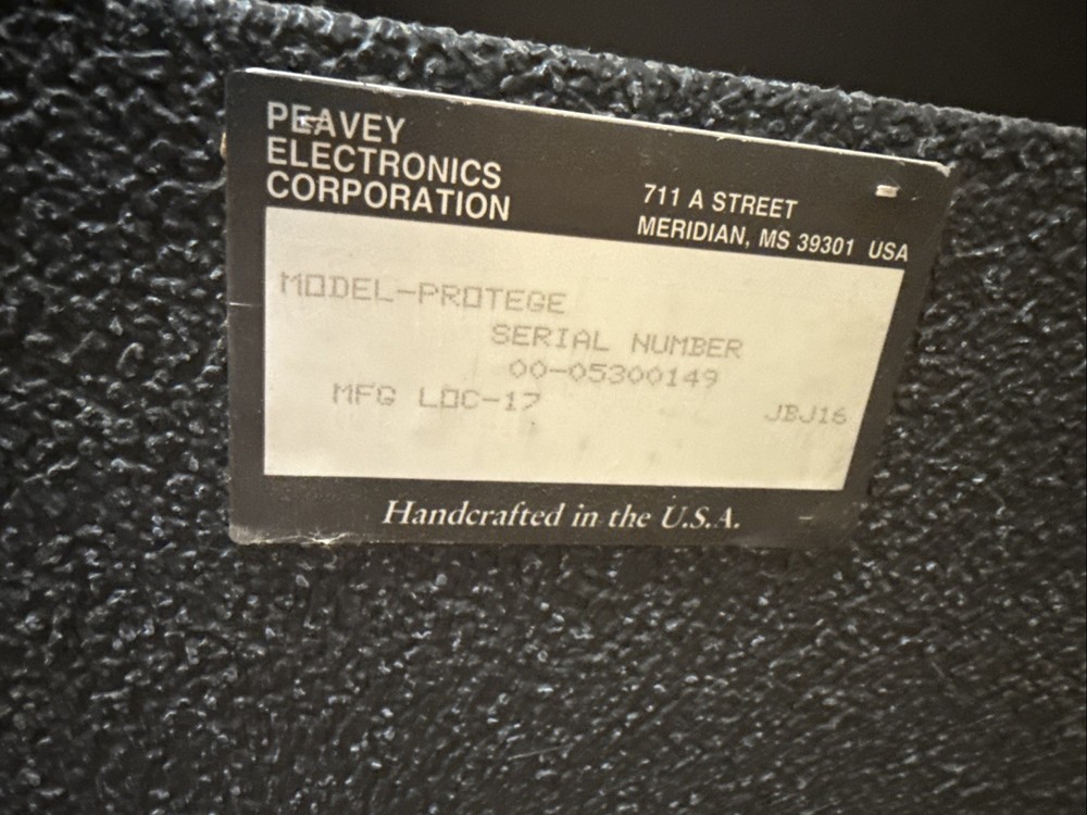 Peavey Protege DPS 2 Cassette recorders Powers On But Untested Past That