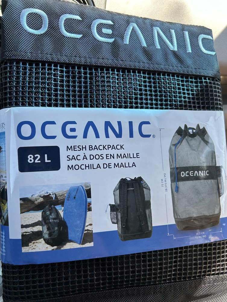 oceanic scuba mesh bag/ backpack 82Liters