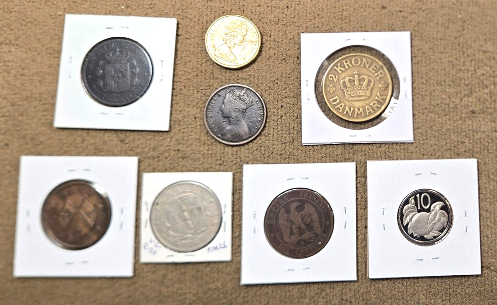 Small but interesting foreign lot