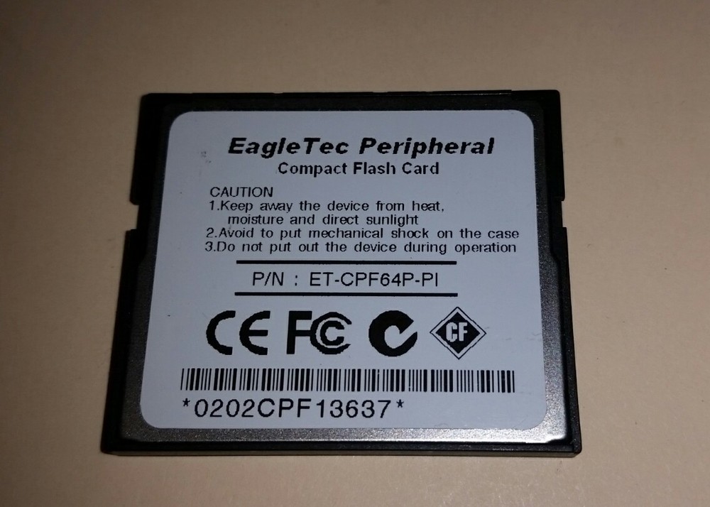 EagleTec 64MB Compact Flash Memory ET-CPF64P