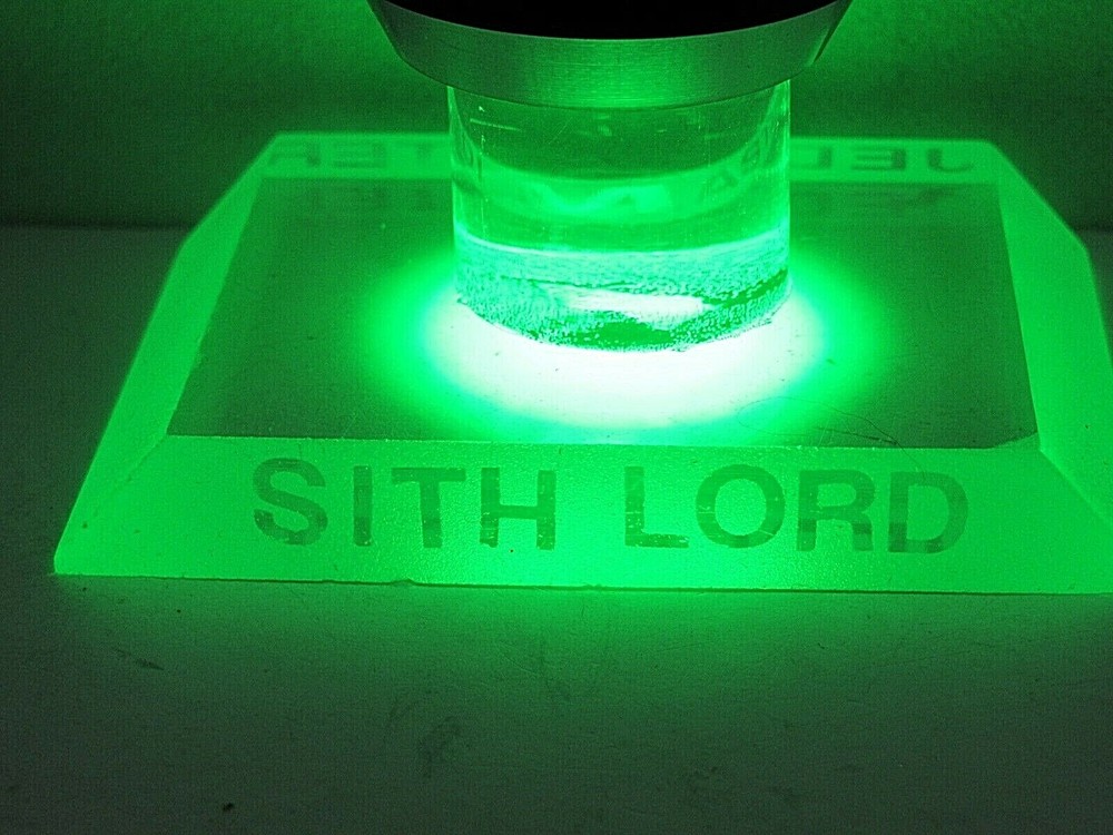 UltraSaber/ Saberforge Light Saber Custom Display Stand with Custom Etching