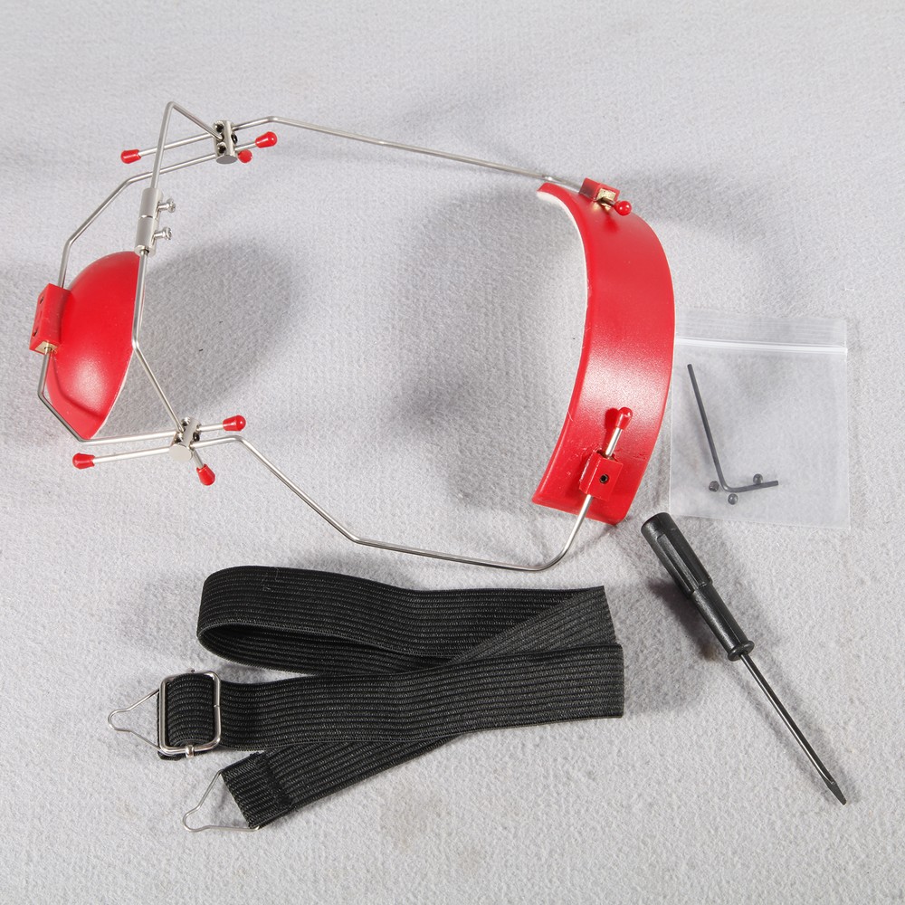 10X Orthodontic Adjustable Reverse-Pull Headgear Universal Instrument Red
