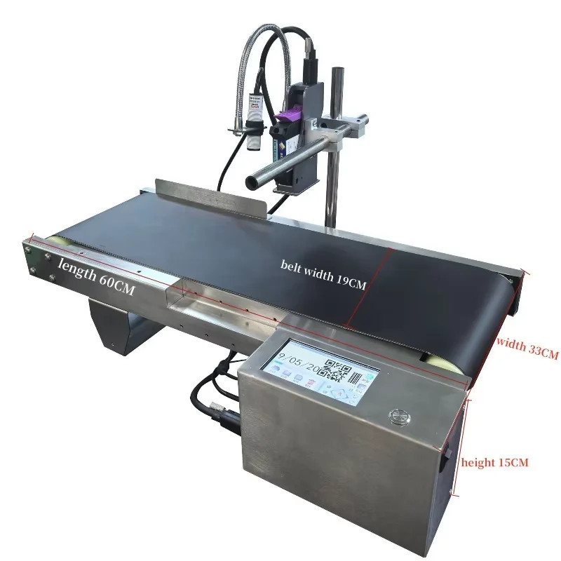 Automatic Pagination Inkjet Printer Prints Production Date and Batch Numbe