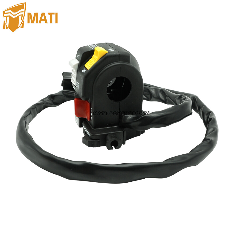 Left Handlebar Switch Start Kill Stop Headlight for Honda Big Red 250 ATC250ES