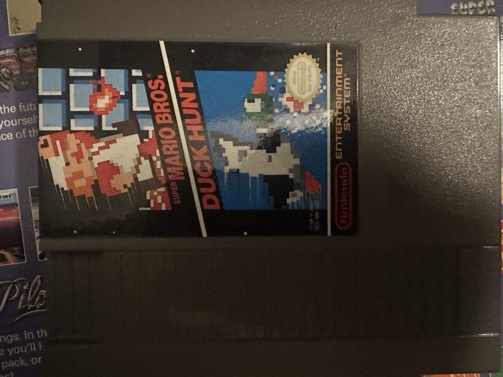 Nintendo NES Gray w/ multiple games