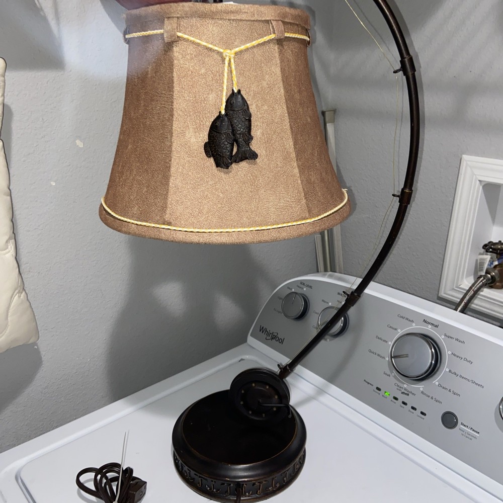 Fishing Lamp And Shade