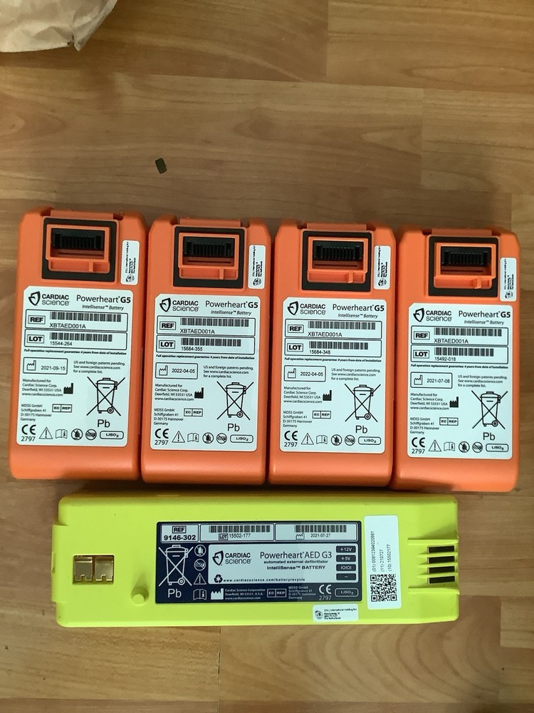 Cardiac Science G5 Batteries
