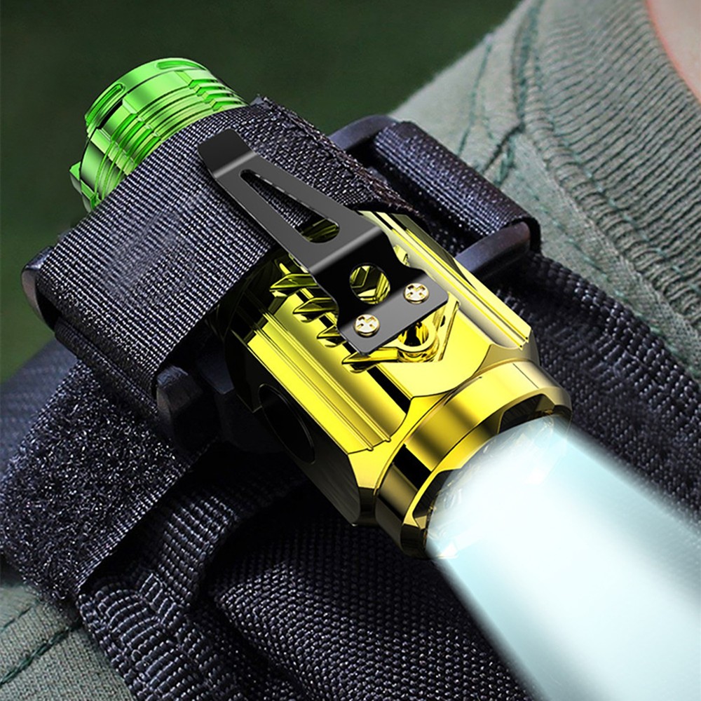 Portable Bright Flashlight 3* 3030LED Lamp Beads Super Bright Flashlight cc