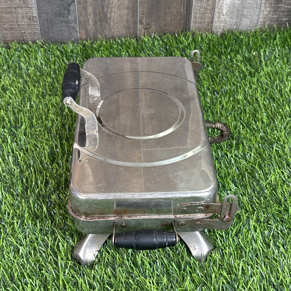 Vintage Electric Griddle Tested Working Unbranded