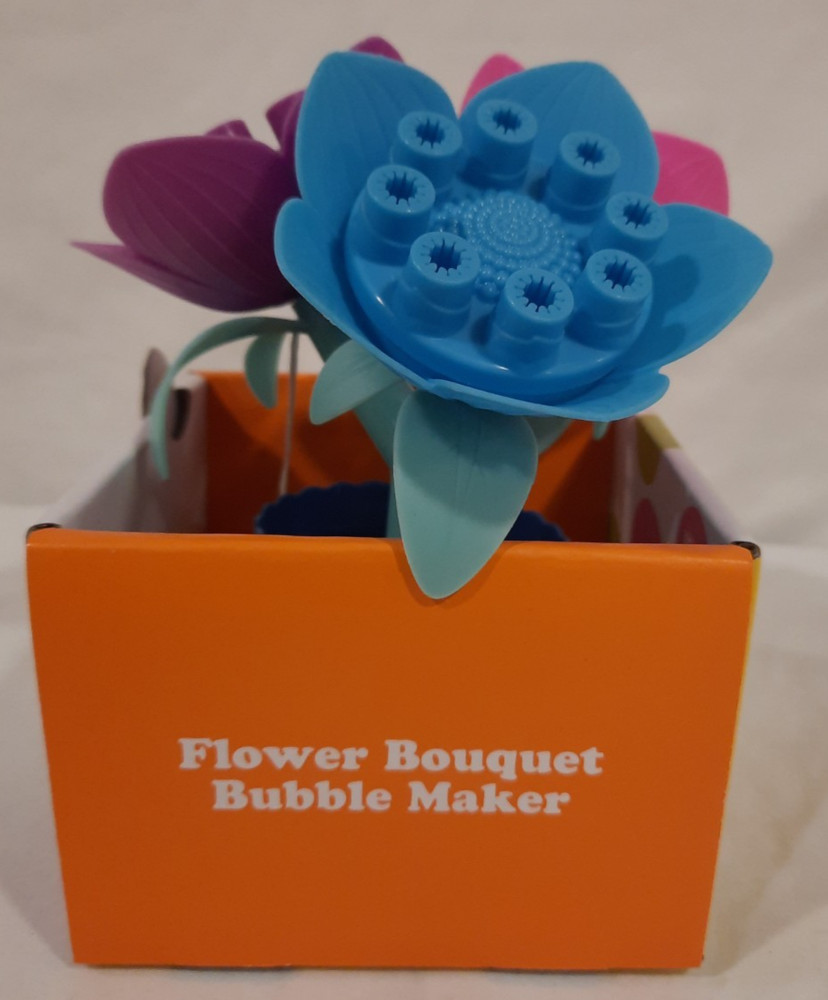 NEW SUN SQUAD FLOWER BOUQUET BUBBLE MAKER. PERFECT CHRISTMAS GIFT